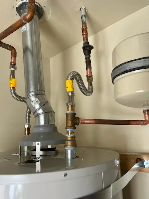 Water heater installation and plumbing repair in Stoutsville